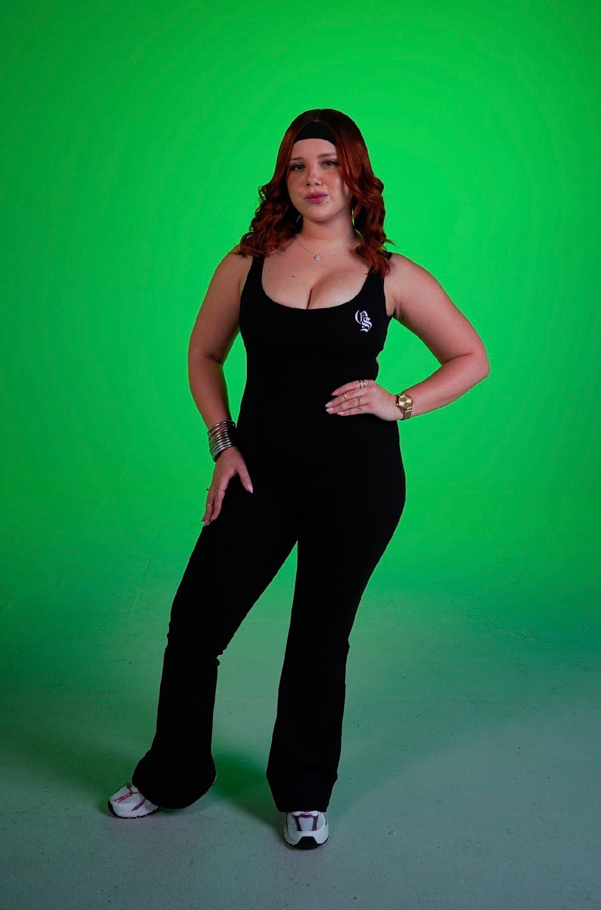 OS JUMPSUIT FLARE 🖤💚